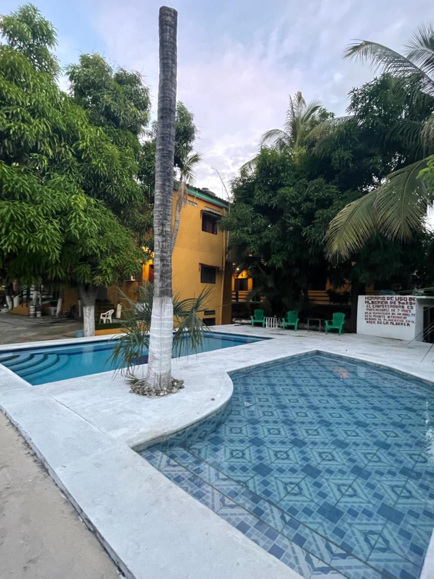 Hotel Posada Playa Manzanillo Пуерто-Ескондідо Екстер'єр фото