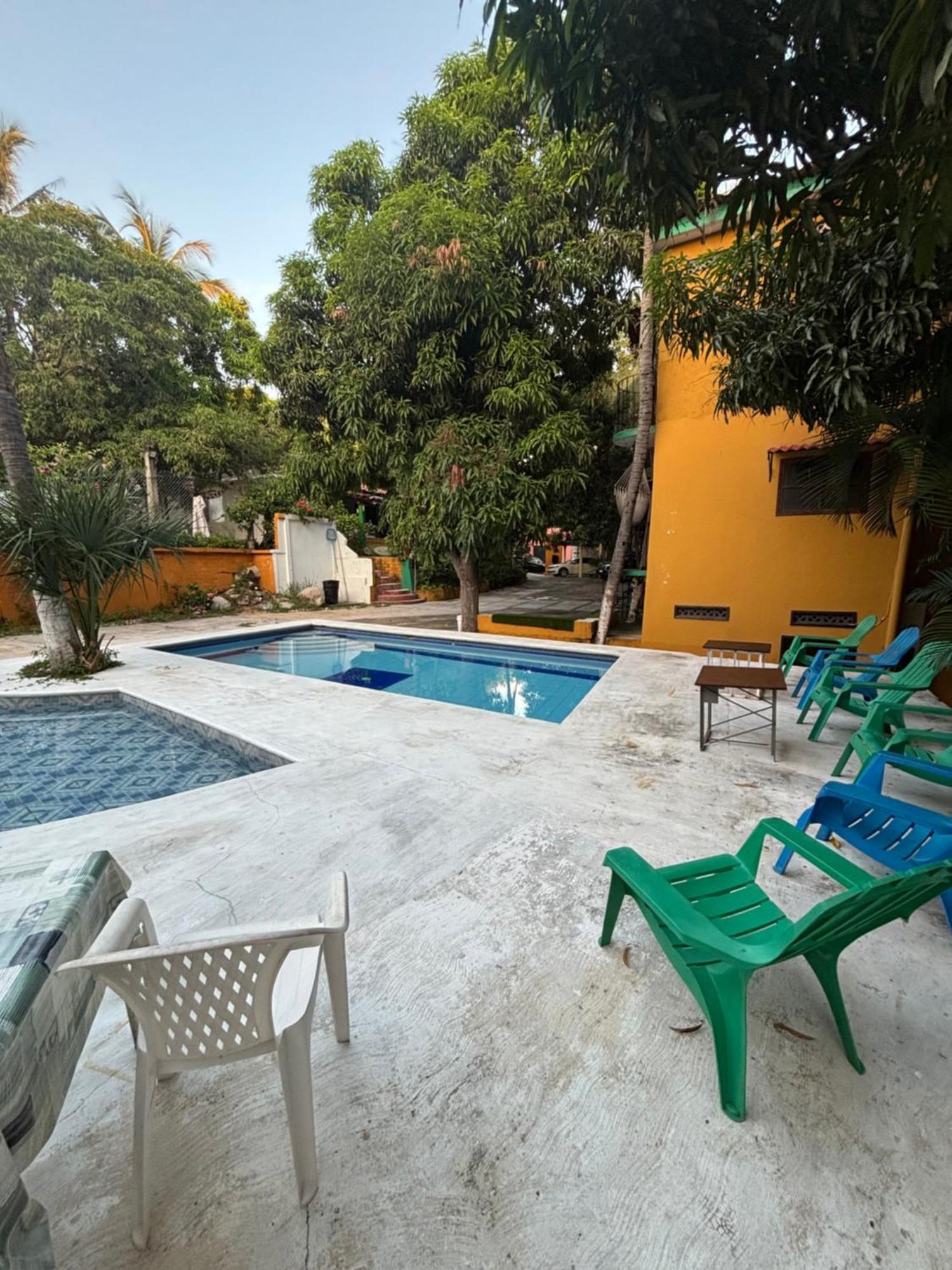 Hotel Posada Playa Manzanillo Пуерто-Ескондідо Екстер'єр фото