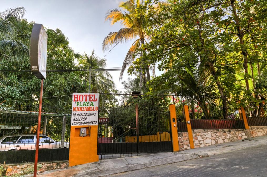 Hotel Posada Playa Manzanillo Пуерто-Ескондідо Екстер'єр фото